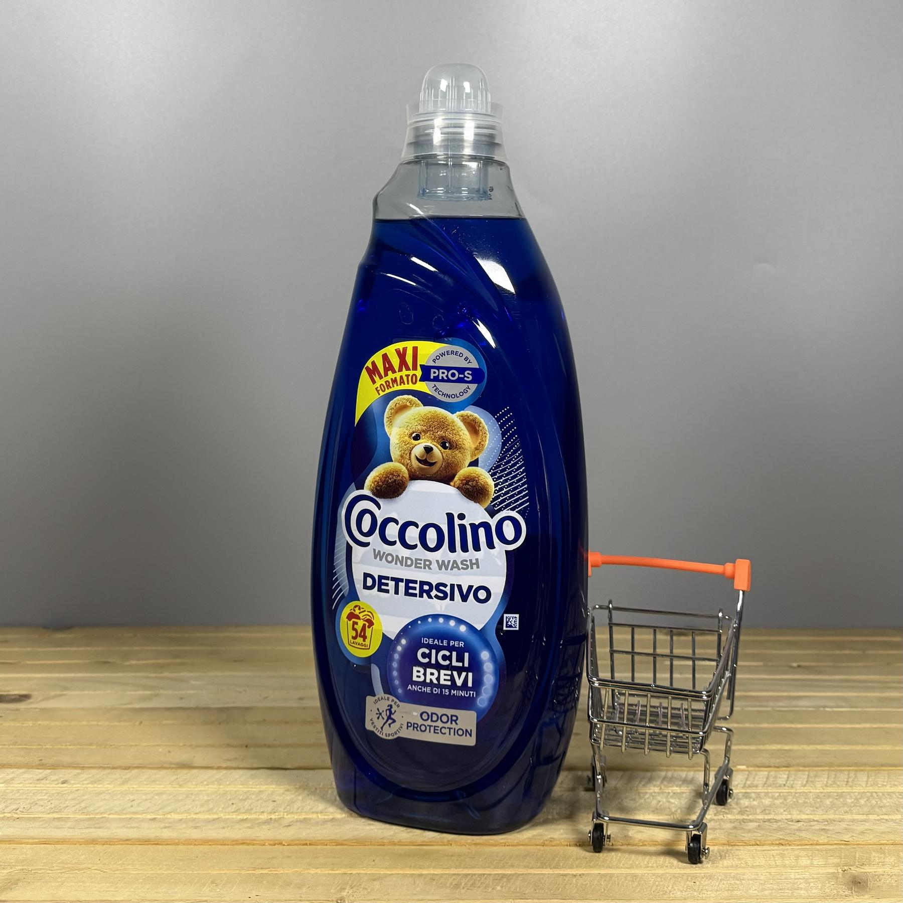 Концентрований гель для прання Coccolino Wonder Odor Protection - 2160 мл. 54 прання.
