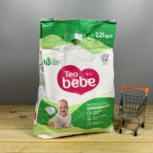 Пральний порошок Teo bebe Gentle & Clean Aloe - 2.25 кг.