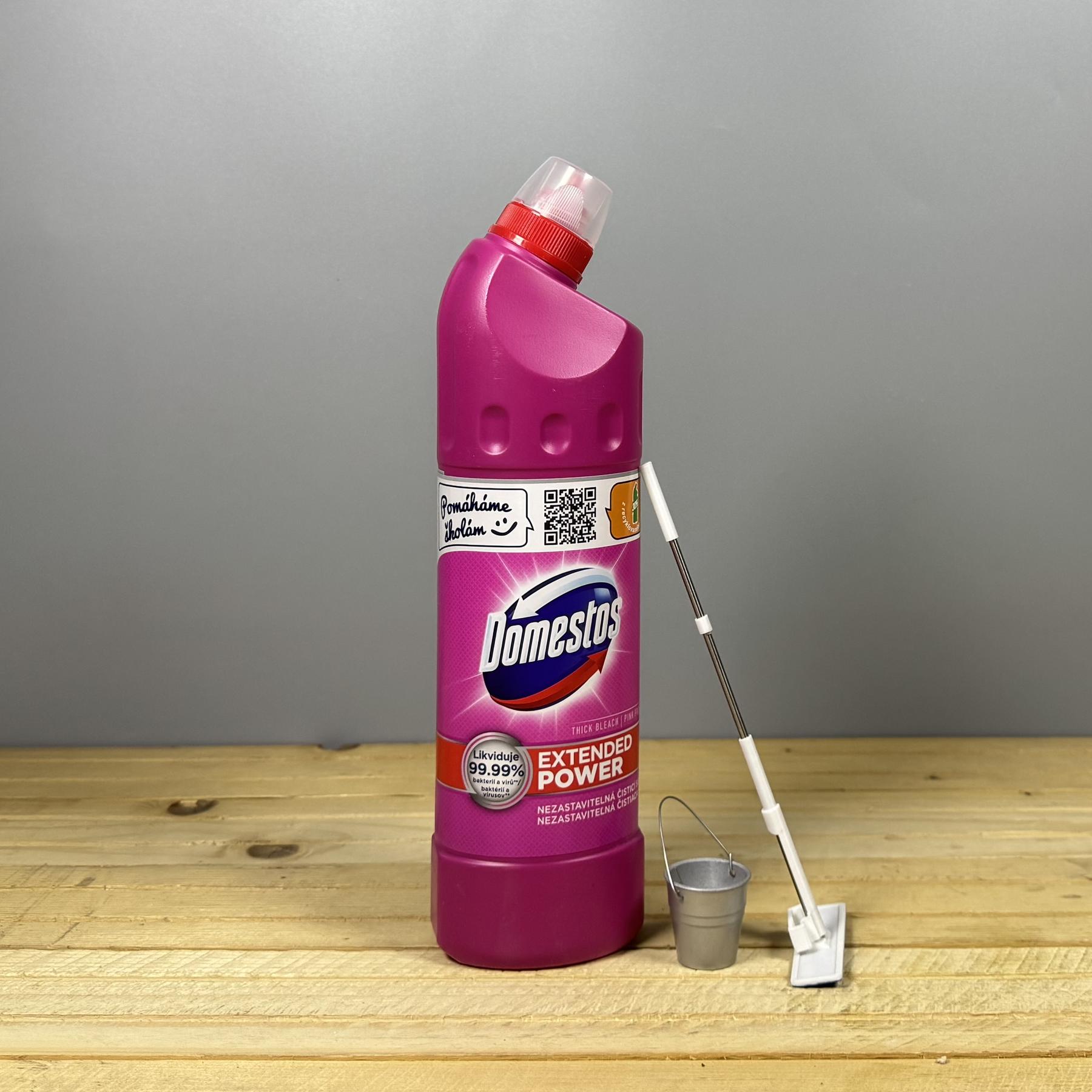 Засіб для чищення туалету Domestos Pink Fresh - 750 мл.
