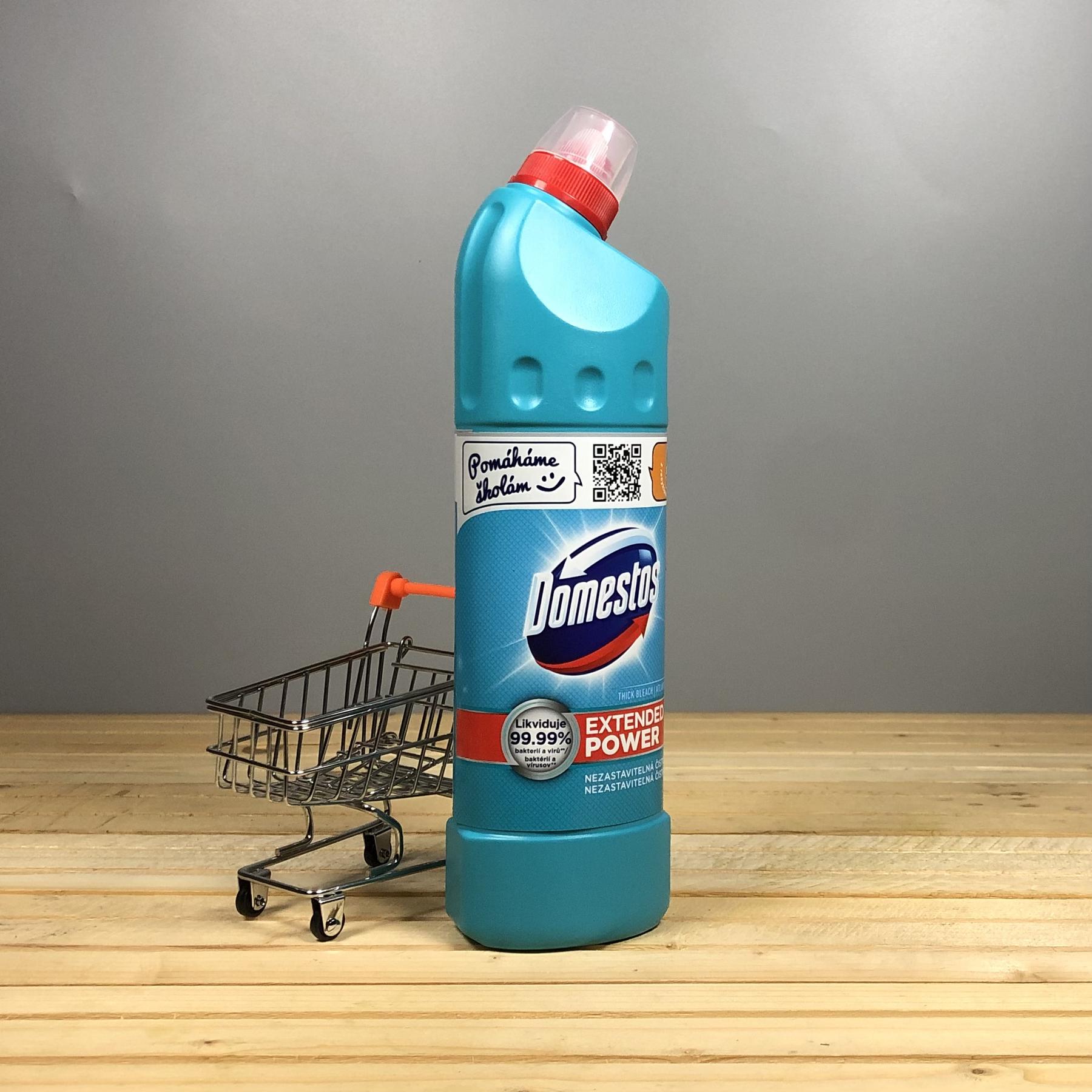 Засіб для чищення туалету Domestos Свіжість Атлантики - 750 мл.