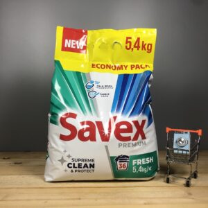 Пральний порошок Savex Premium Fresh - 5.4 кг.