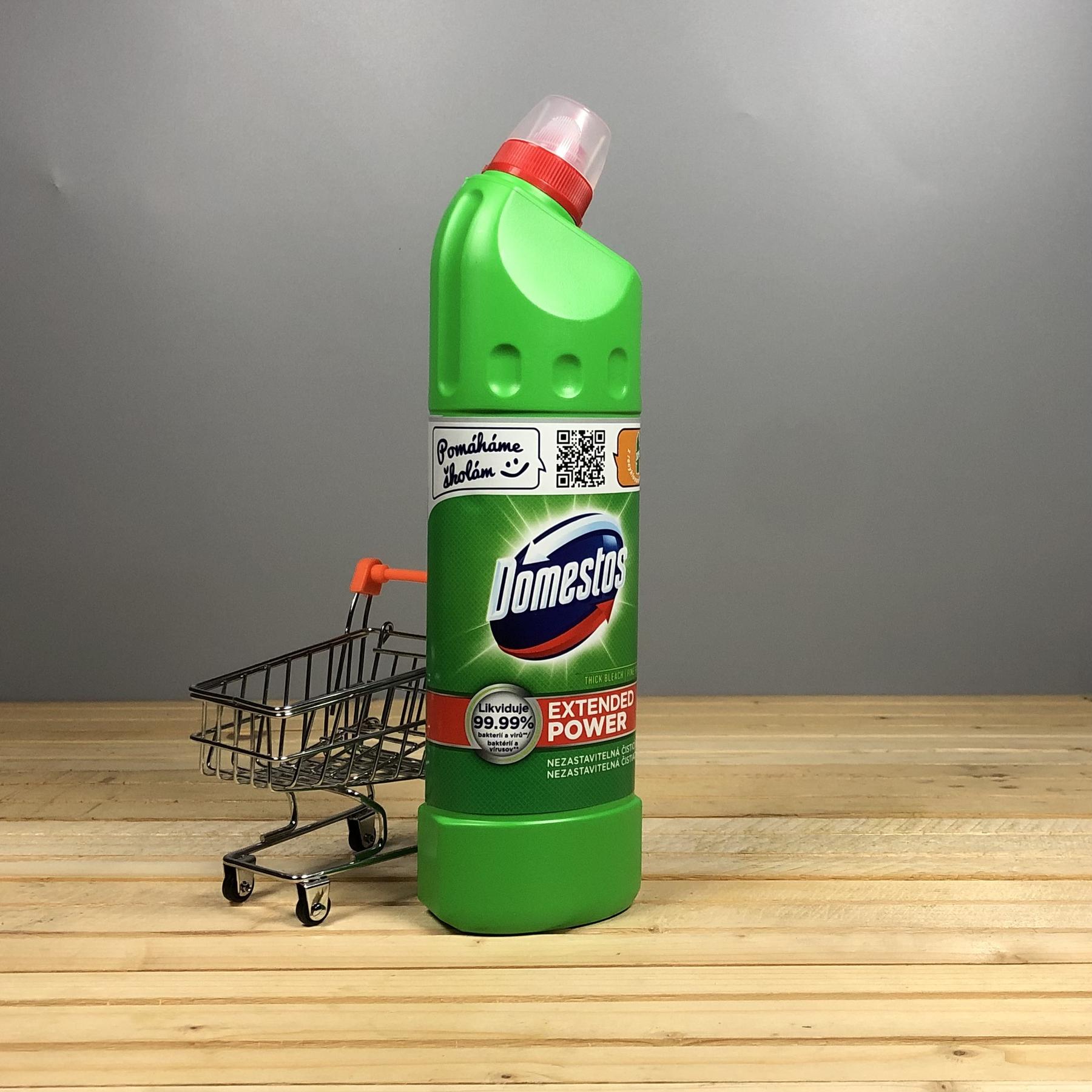 Засіб для чищення туалету Domestos Хвойна свіжість - 750 мл.