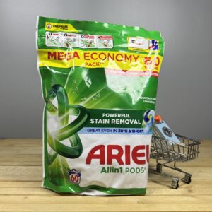 Універсальні капсули для прання ARIEL Pods 4 - компонентні All-in-1 Stain Removal - 60 шт.