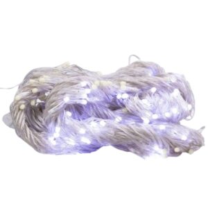 Гірлянда штора 3х2 м 144 LED світлодіодна мідний провід 16 ниток Білий ZWM2320LEDW